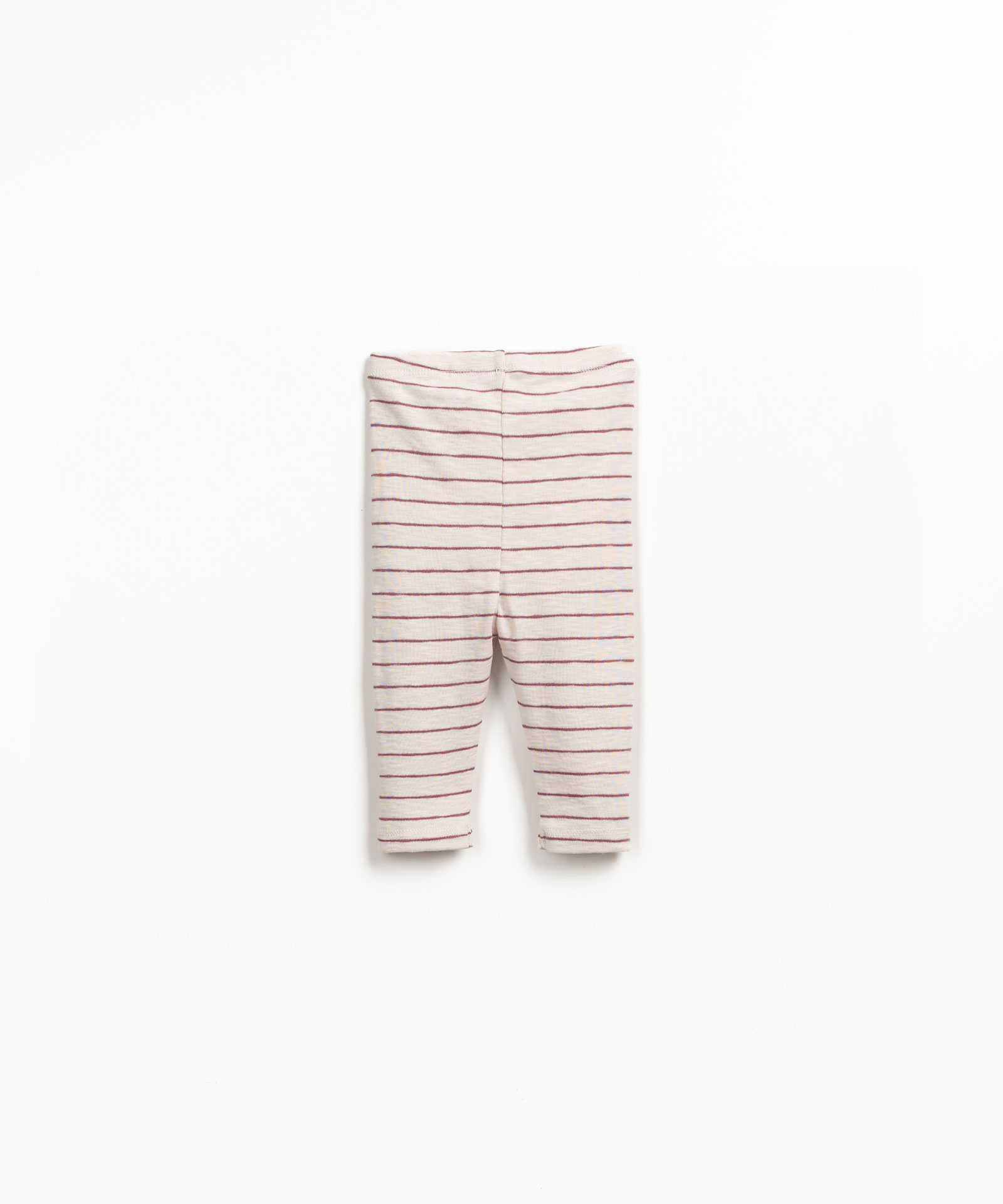 Leggings de rayas en algodón orgánico