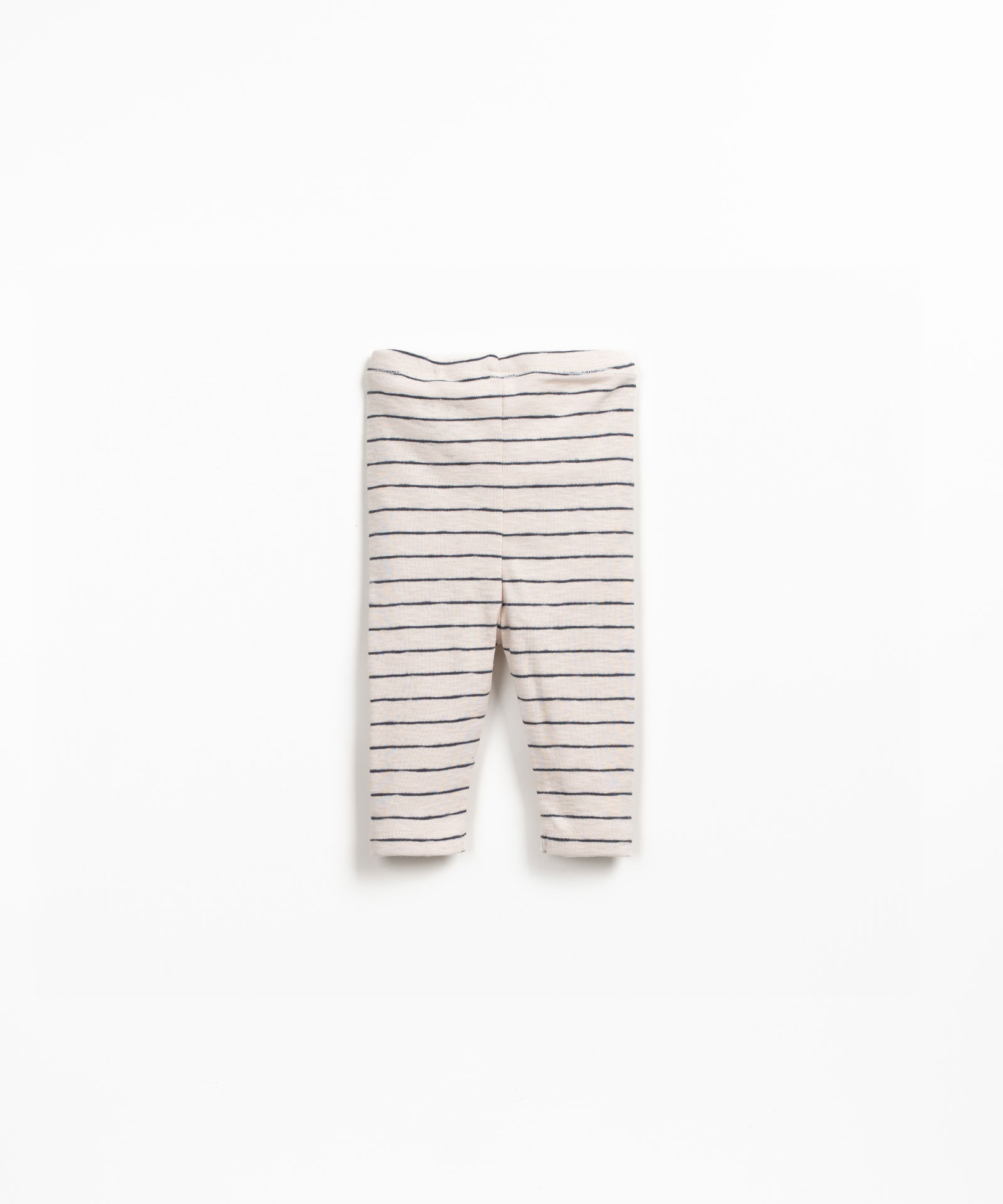 Striped leggings in organic cotton