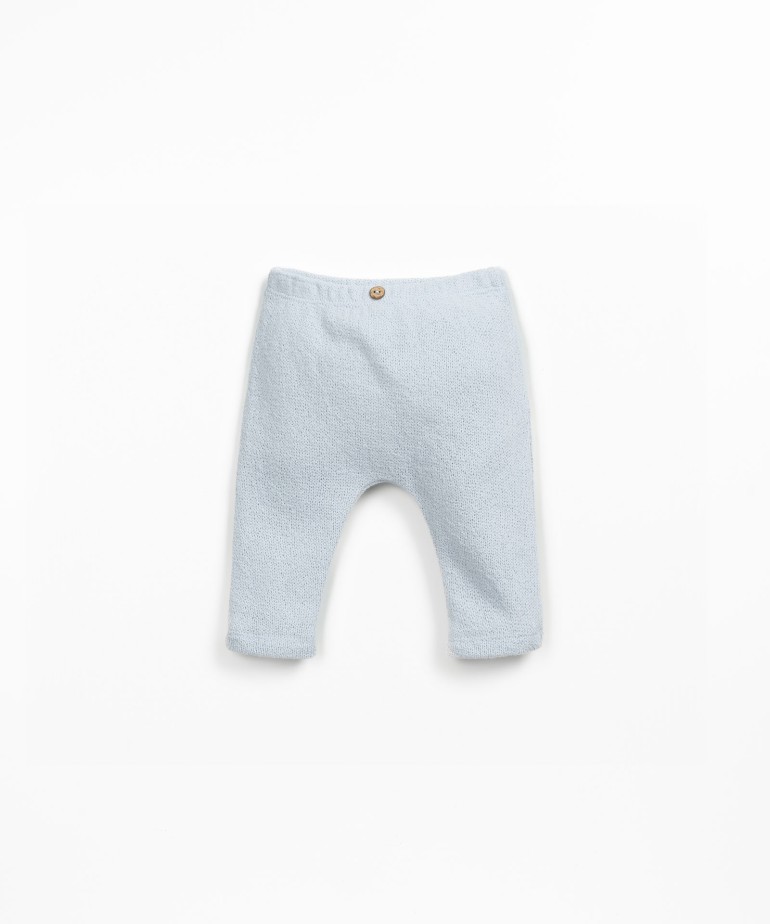 Leggings en mezcla de algodn regenerativo y algodn reciclado