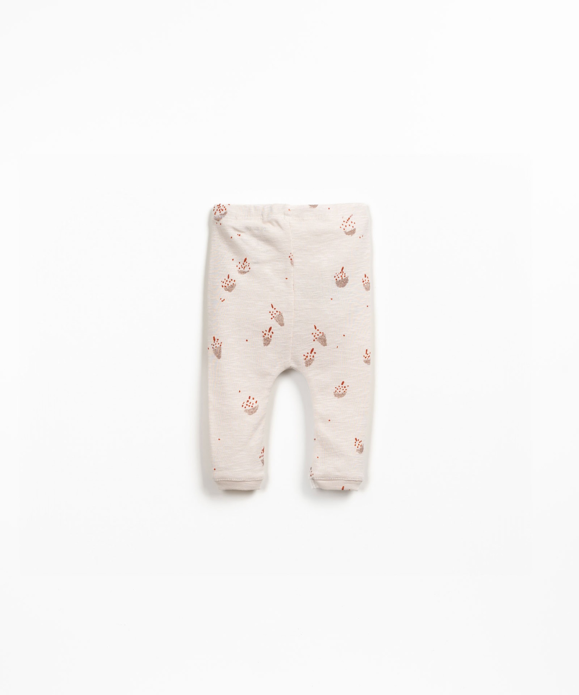 Leggings con estampado de bellotas