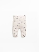 Leggings com fibras naturais