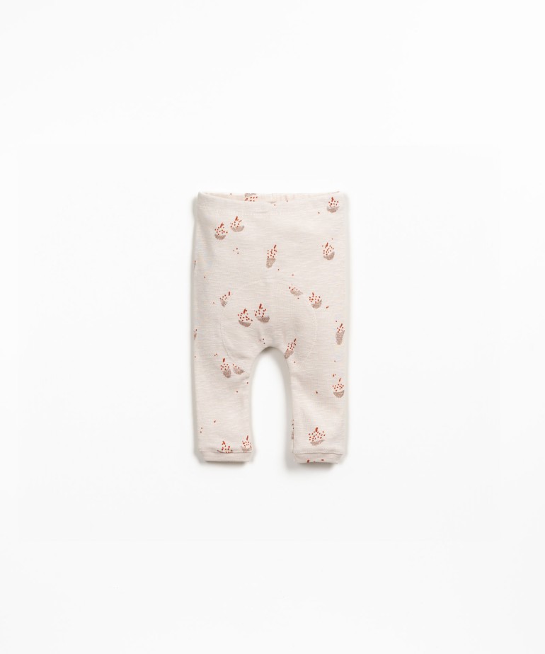 Leggings con fibras naturales