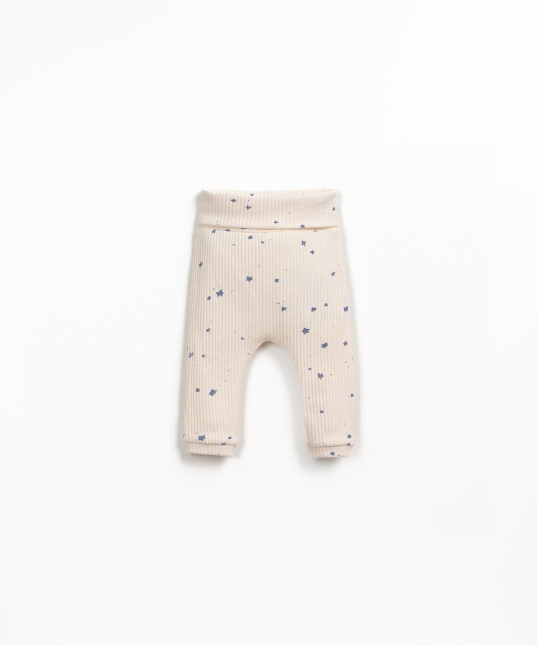 Leggings de punto con estampado