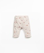 Leggings con estampado de arndanos
