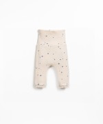 Leggings de punto con estampado de arndanos
