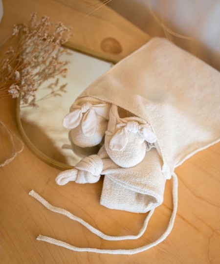 Sapatos com forro polar
