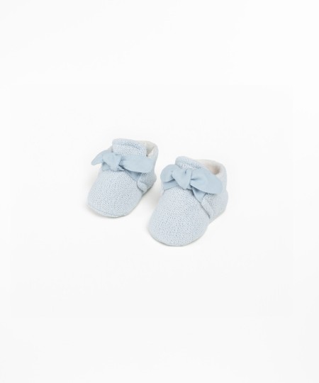 Sapatos com forro polar
