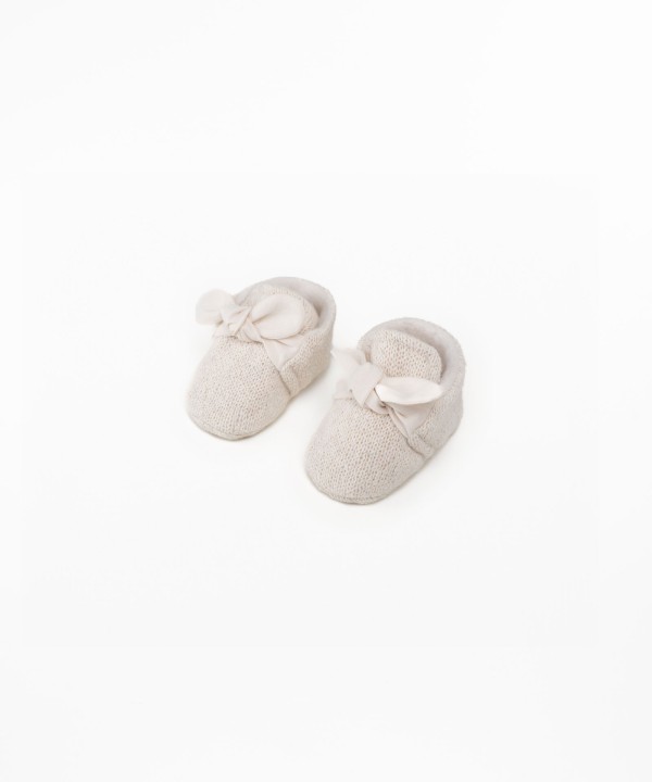 Sapatos com forro polar
