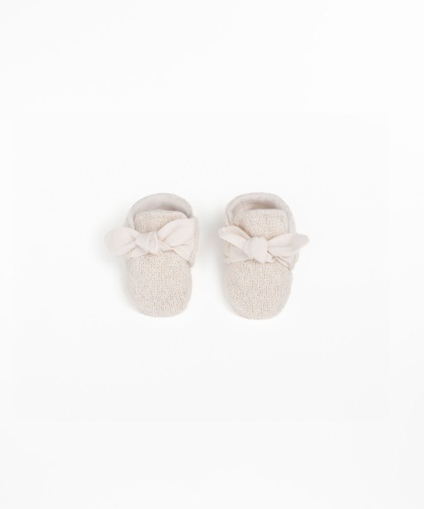 Sapatos com forro polar
