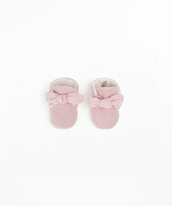 Sapatos com forro polar
