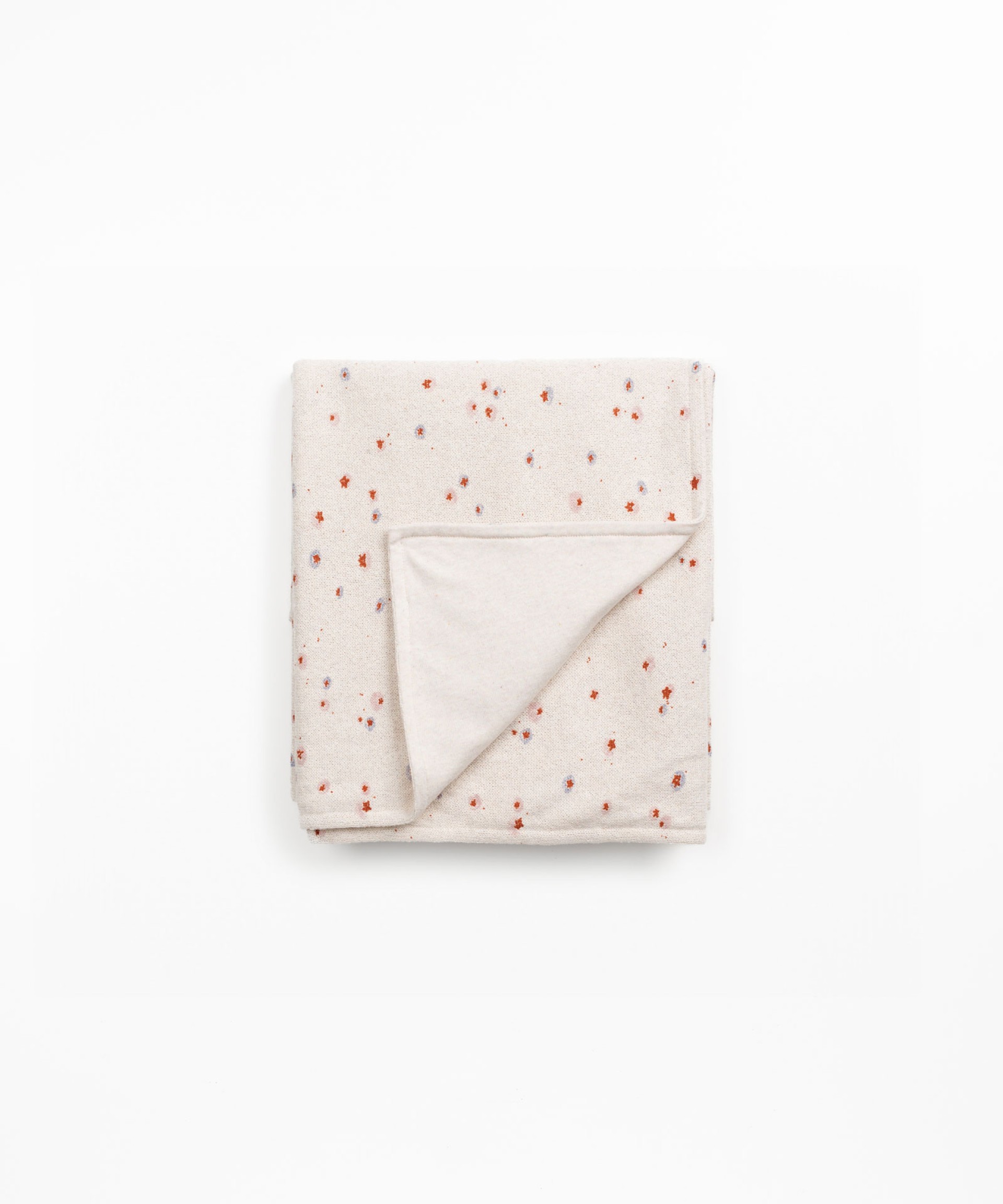 Muselina con estampado de arndanos