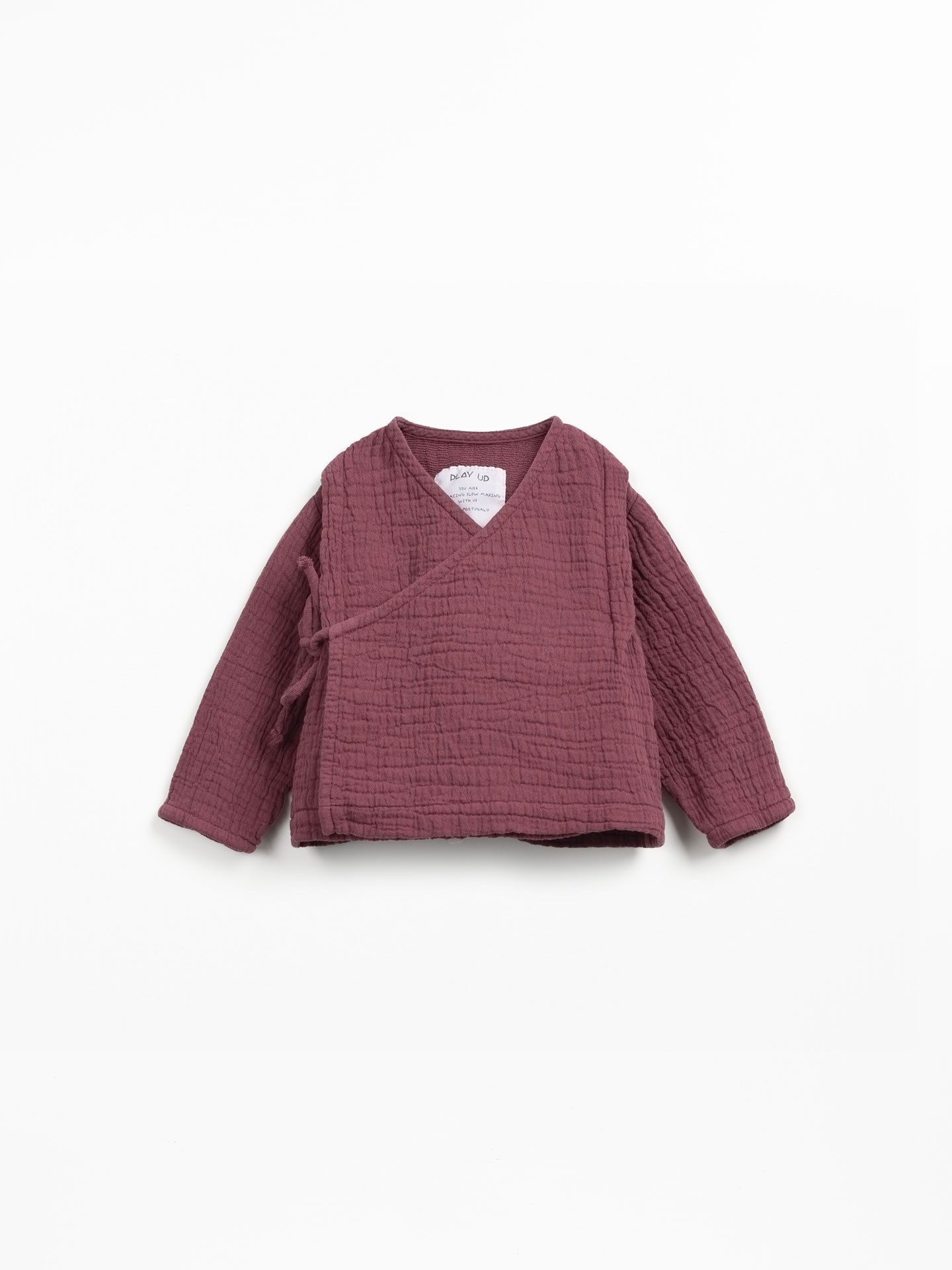 Blusa de tecido em algodão