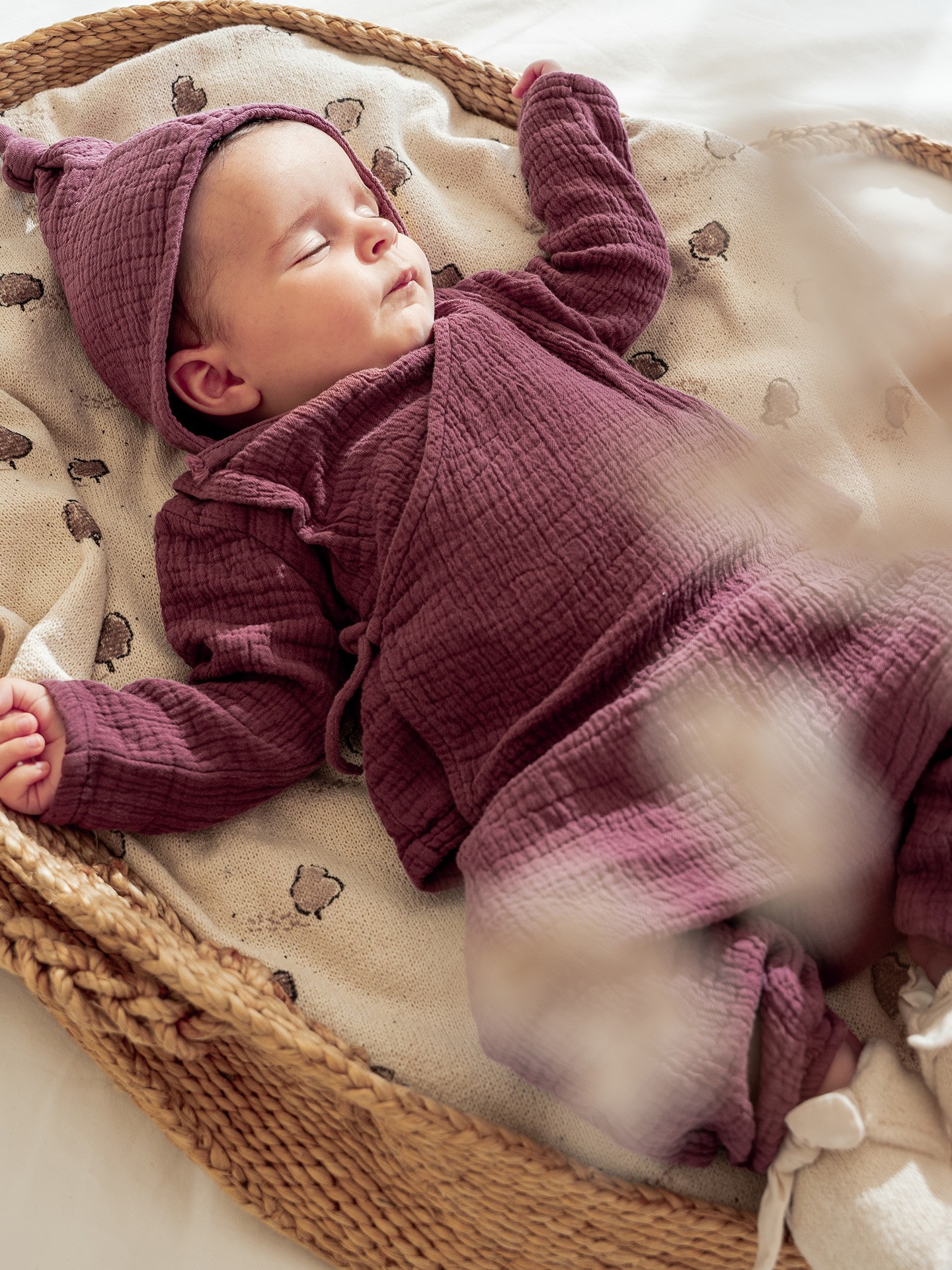 Blusa de tecido em algodão