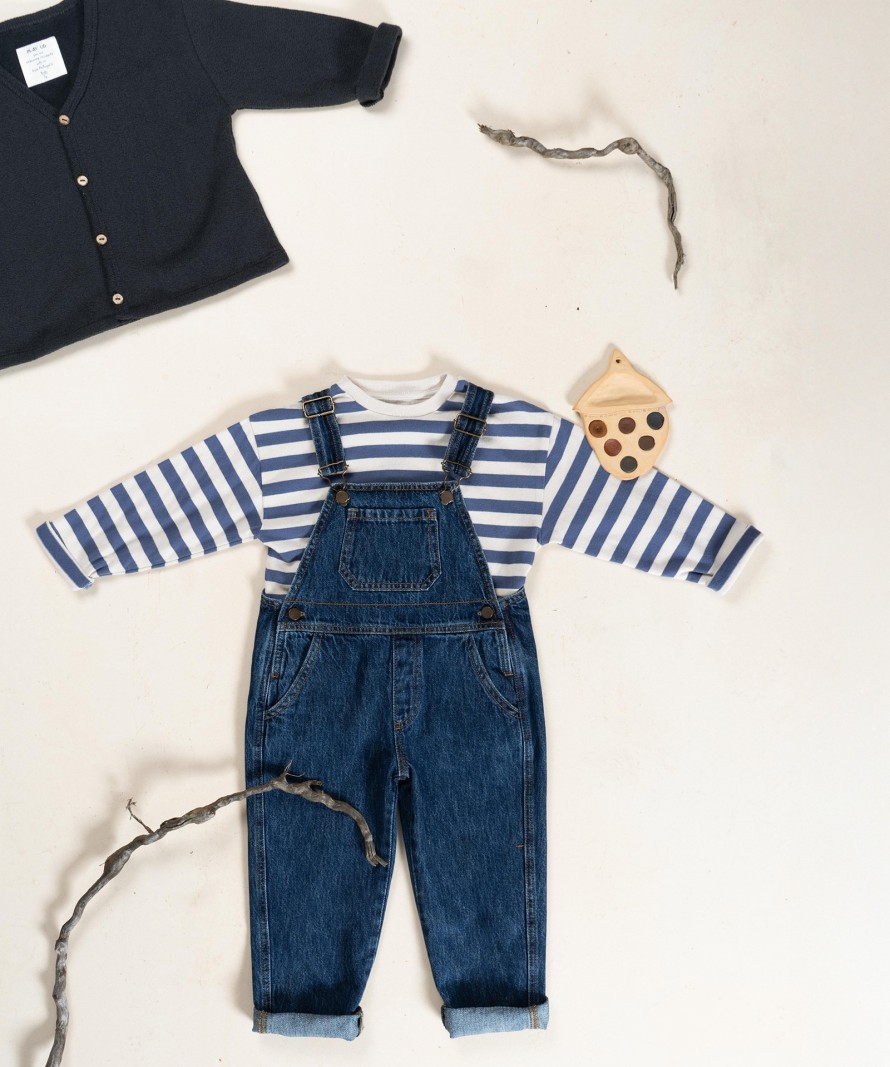 T-shirt a maniche lunghe a righe