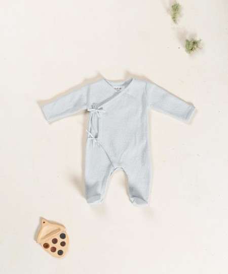 Macac�o com mistura de algod�o regenerativo e reciclado