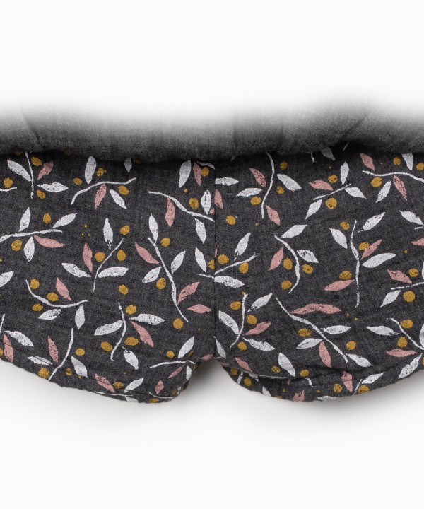 Leaf-print skort