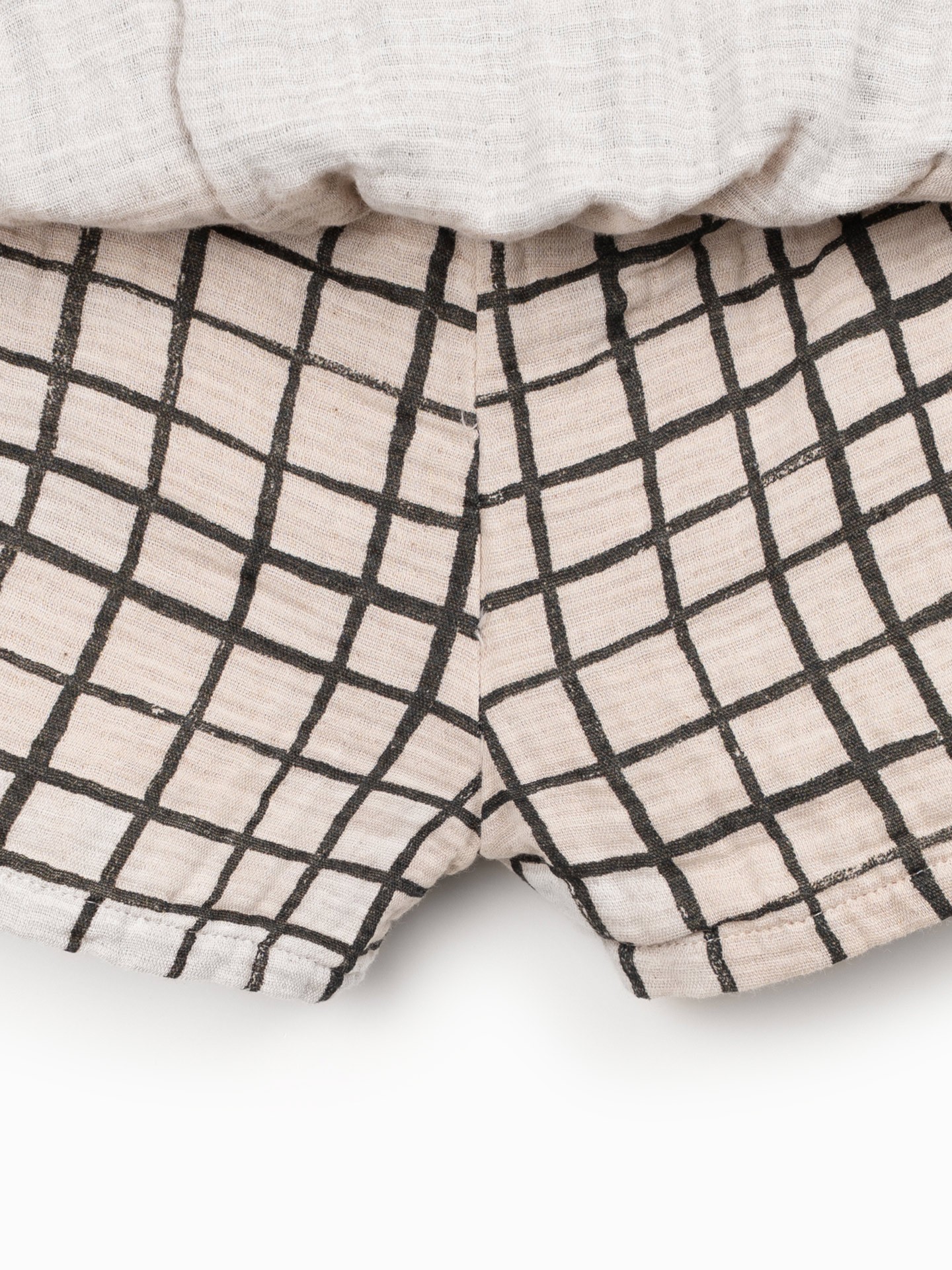 Jupe-short en tissu de coton