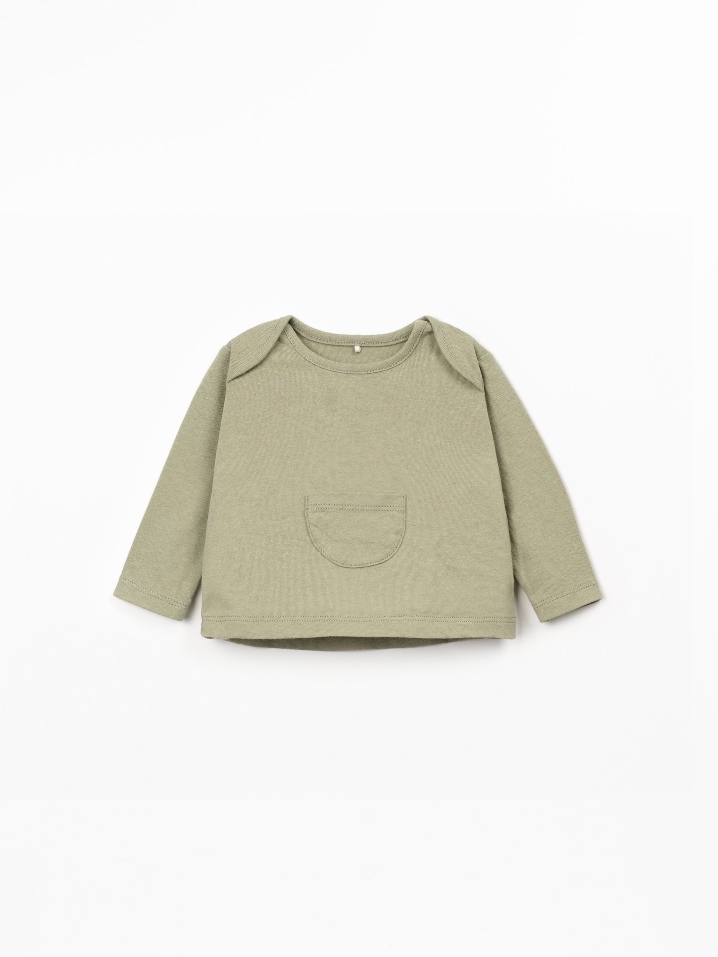 Maglia in cotone biologico e riciclato