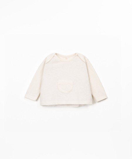 Maglione in cotone biologico e riciclato