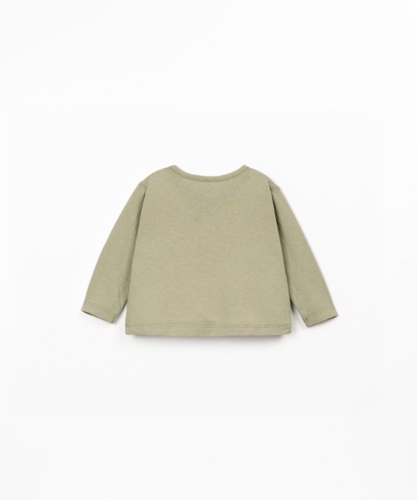 Maglia in cotone biologico e riciclato