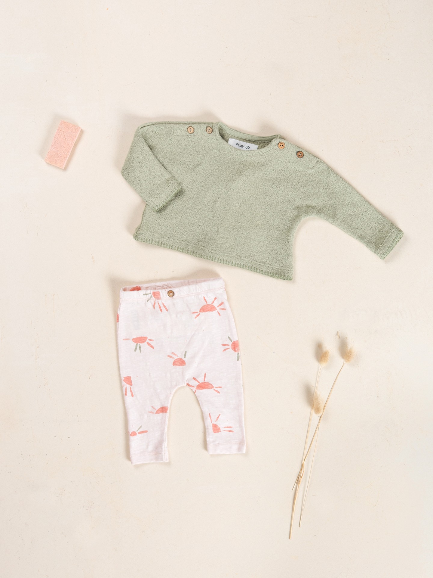 Maglia in misto fibre naturali e riciclate