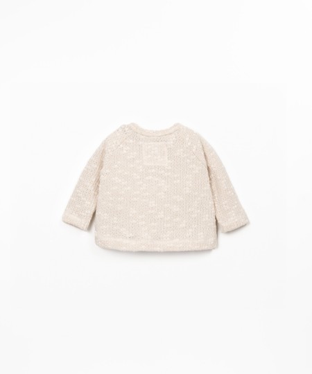 Giacca in maglia con filato Re(Play)