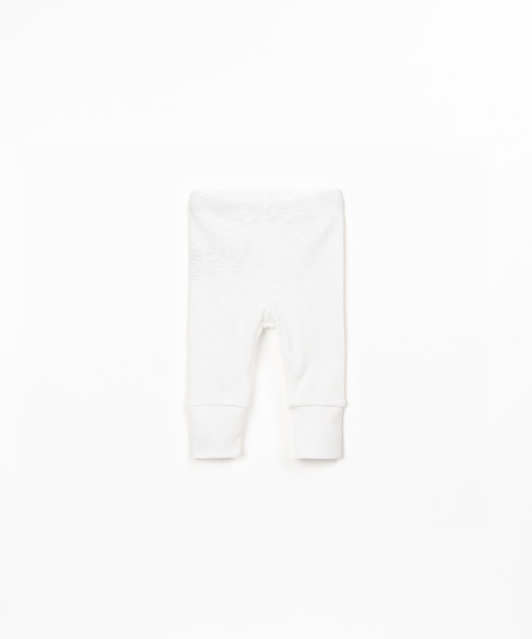 Leggings semplici in cotone biologico