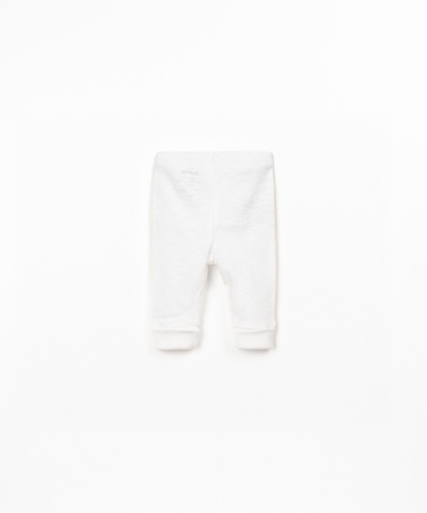 Leggings semplici in cotone biologico