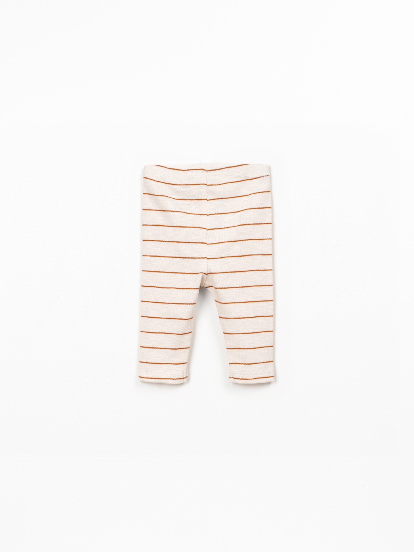 Leggings in cotone biologico con righe