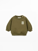 Maglione in maglia di cotone biologico