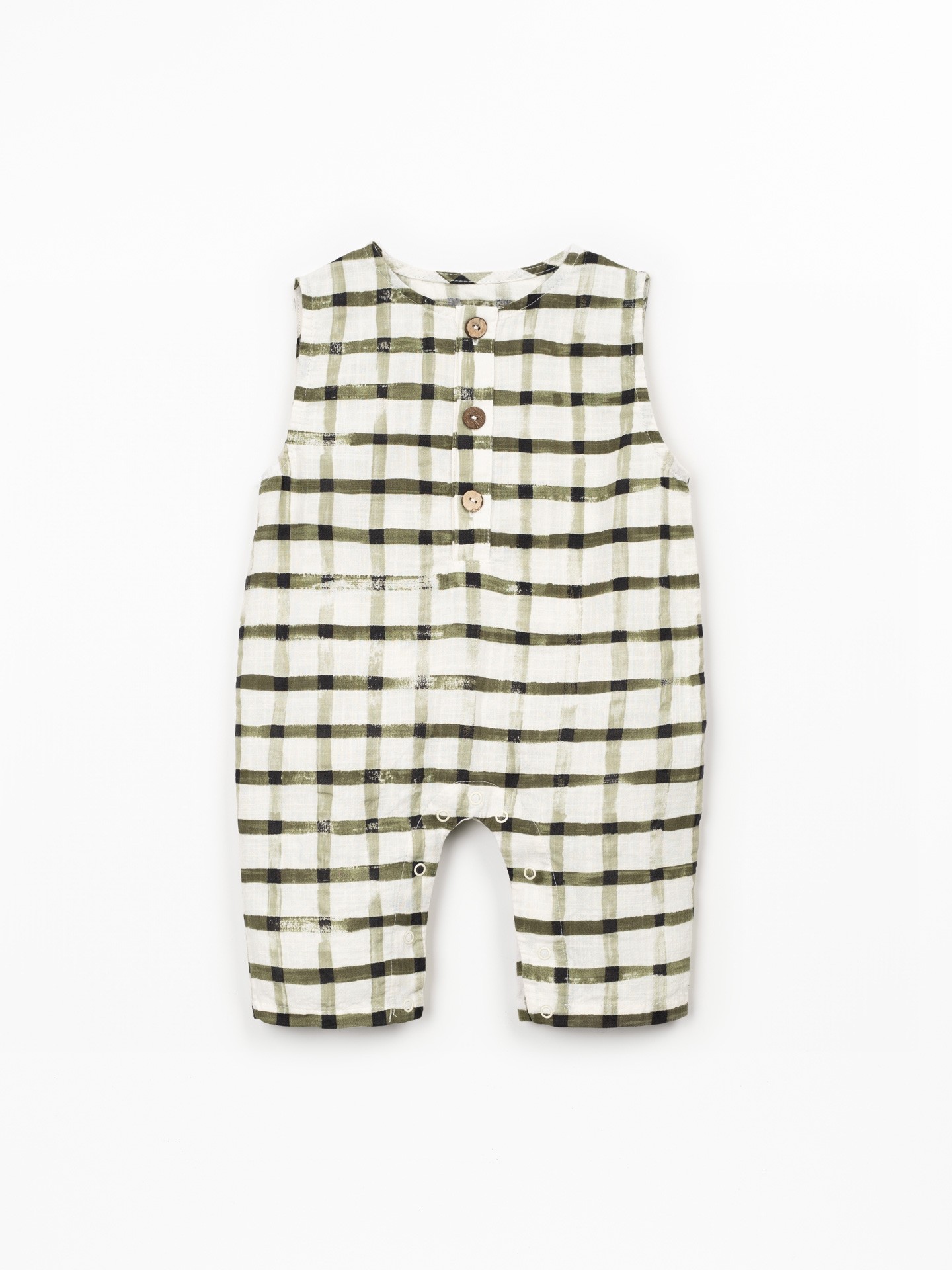 Tuta in tessuto di cotone biologico