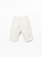 Pantaloni in tessuto di lino