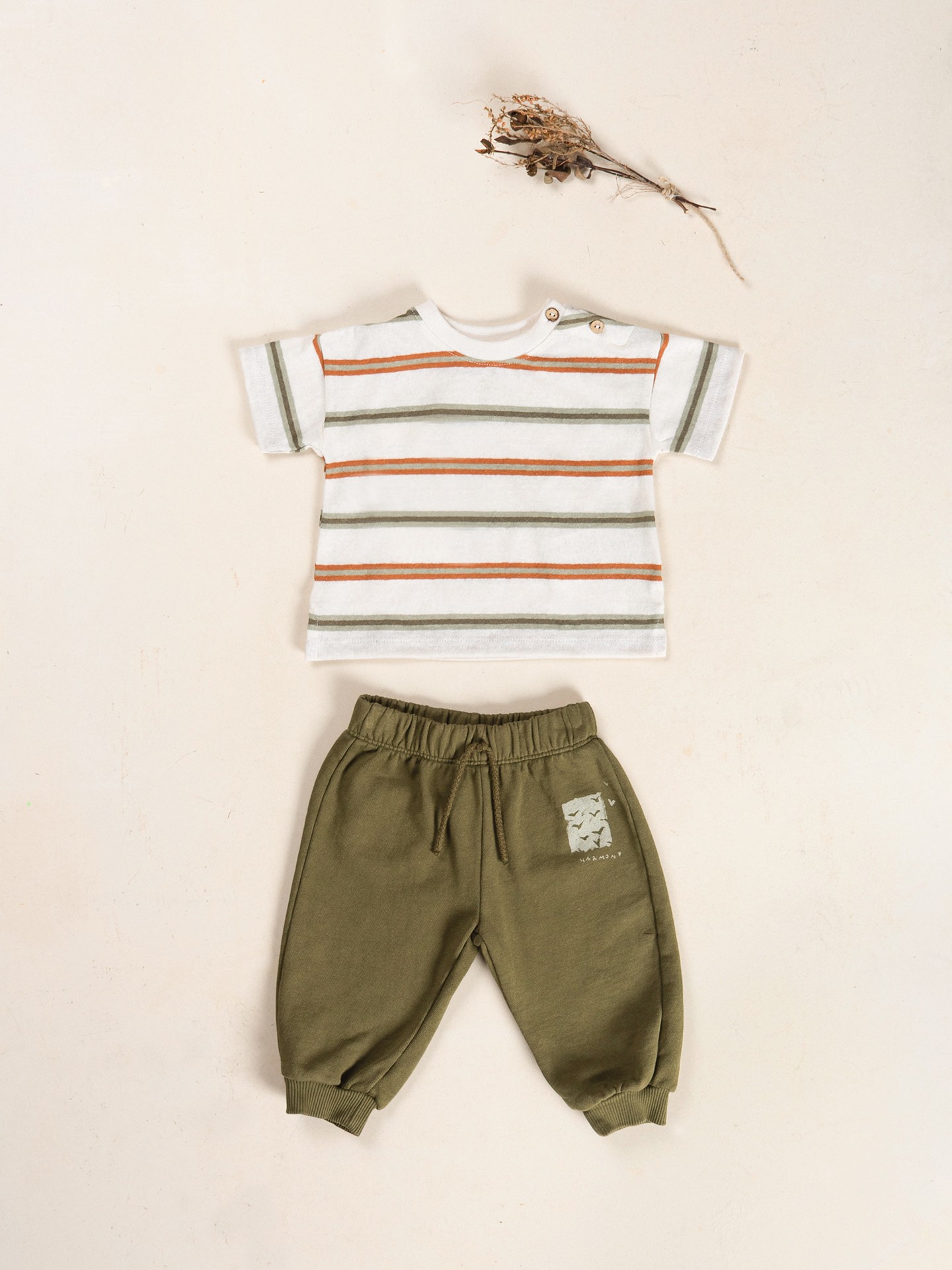 Pantaloni in jersey con disegno