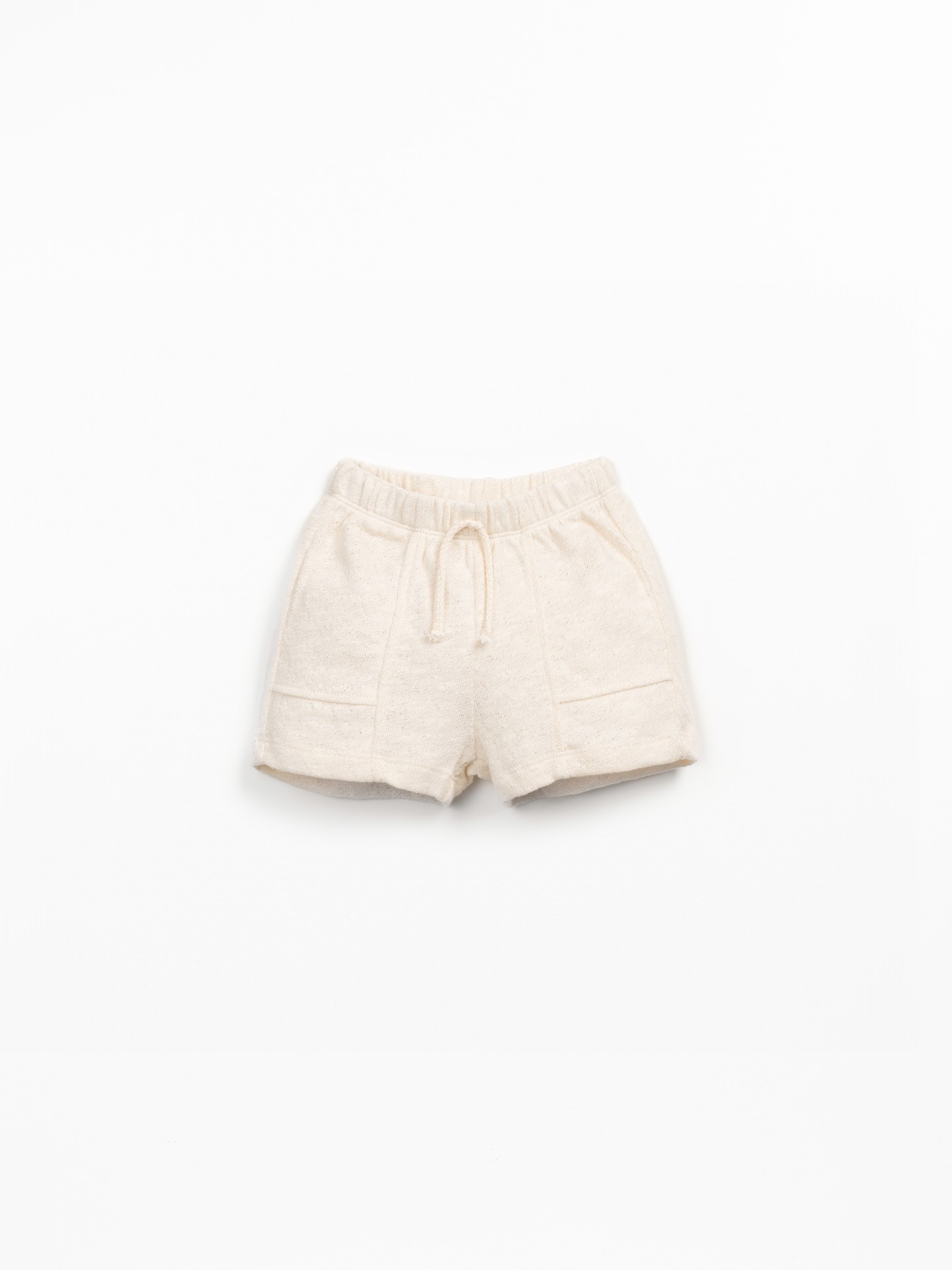 Pantaloncini in maglina di cotone biologico