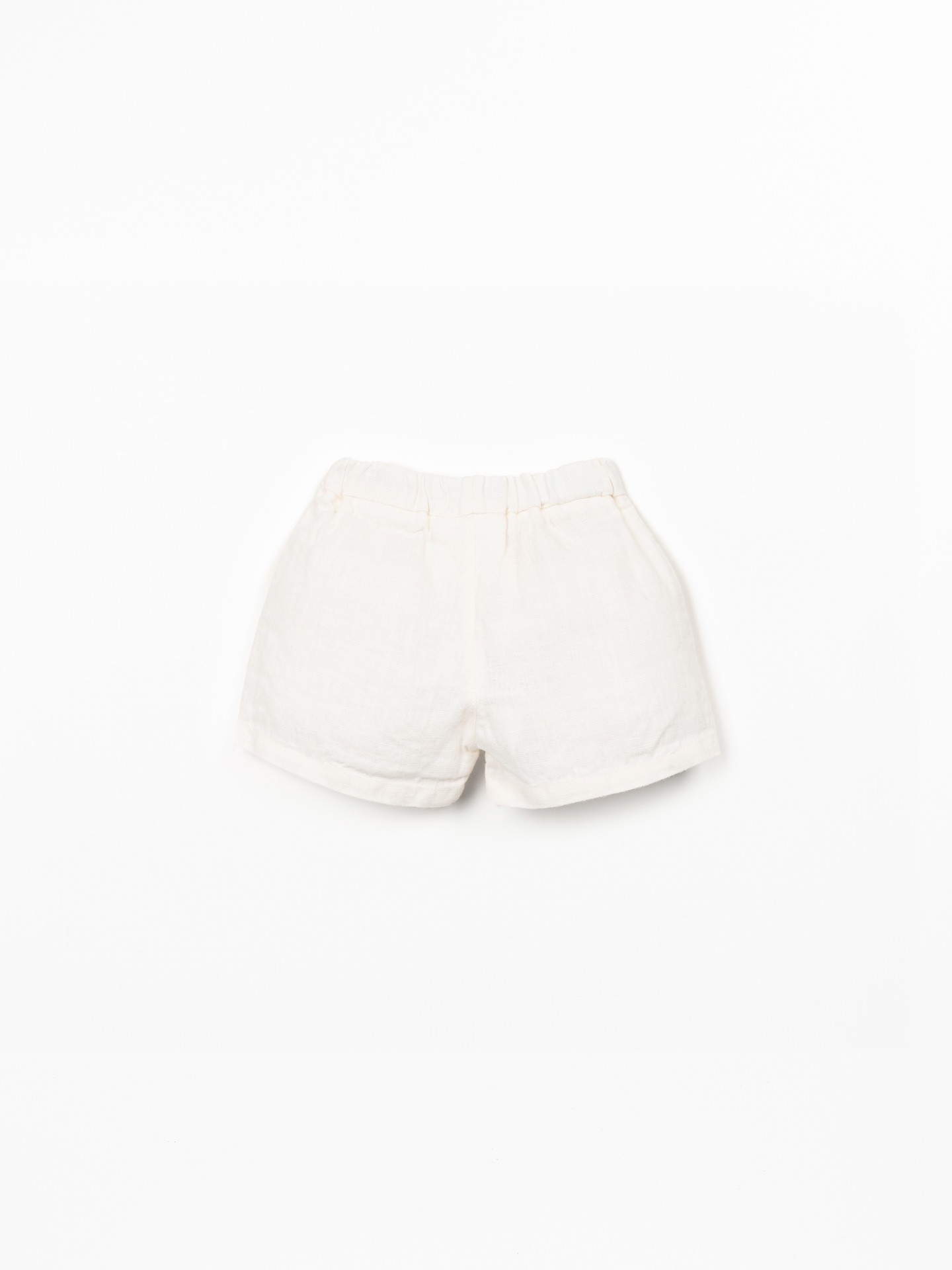 Pantaloncini in tessuto di lino