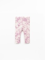 Leggings con stampa tie-dye