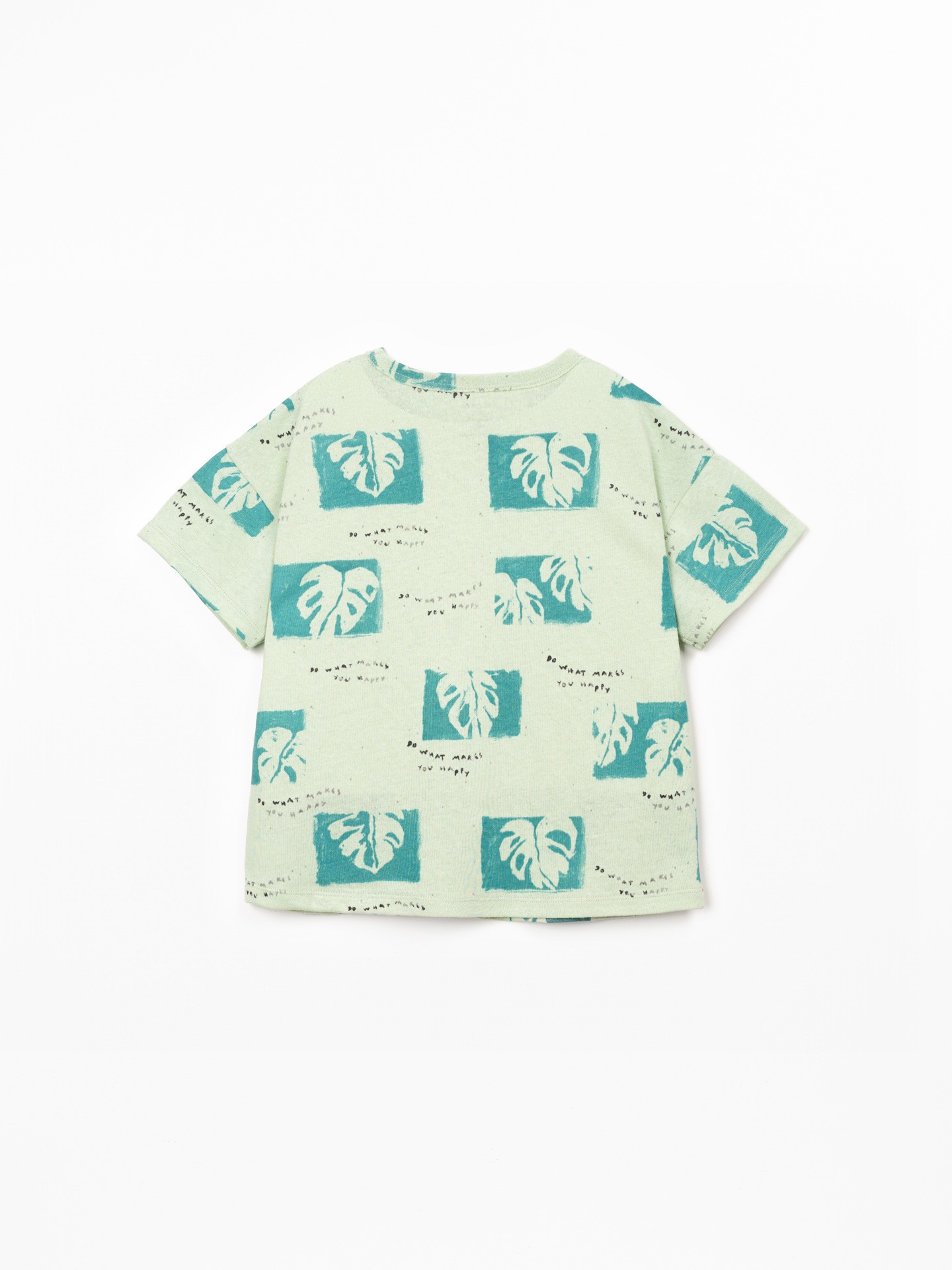 T-shirt in misto fibre naturali