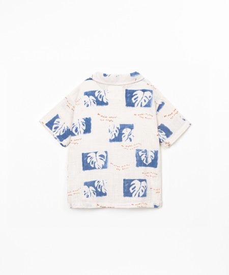 Camisa de algodón orgánico con estampado