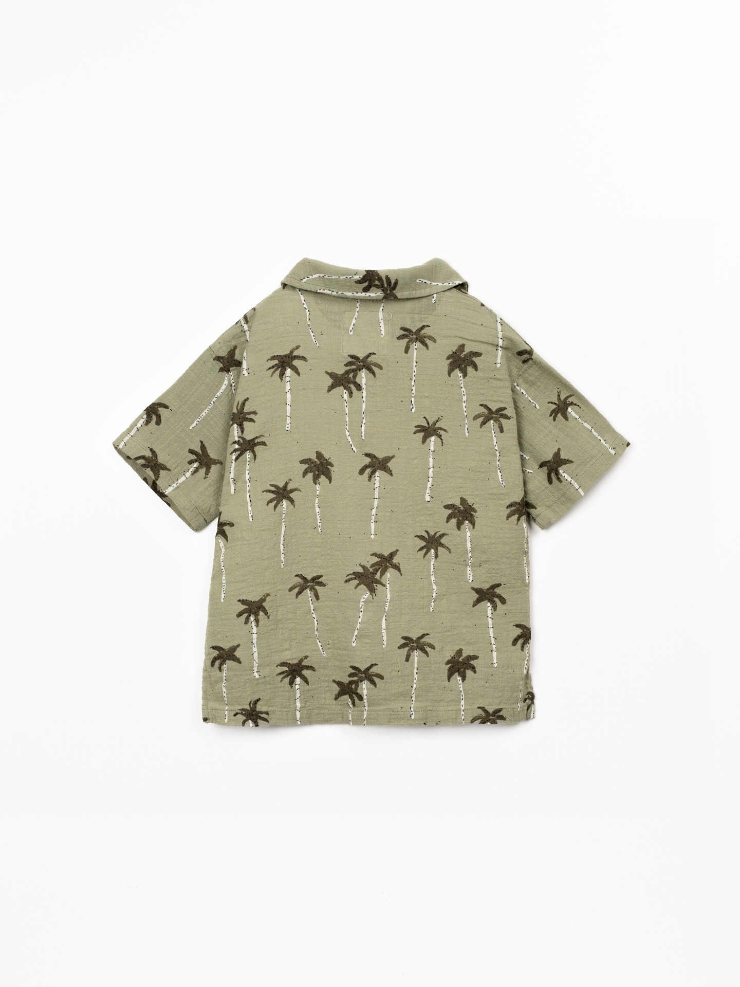 Camicia in cotone biologico con stampa