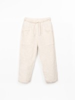 Pantaloni in maglia di fibre naturali