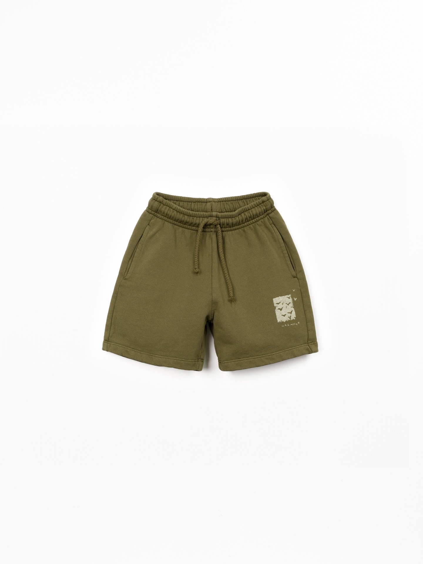 Pantaloncini con disegno sul davanti