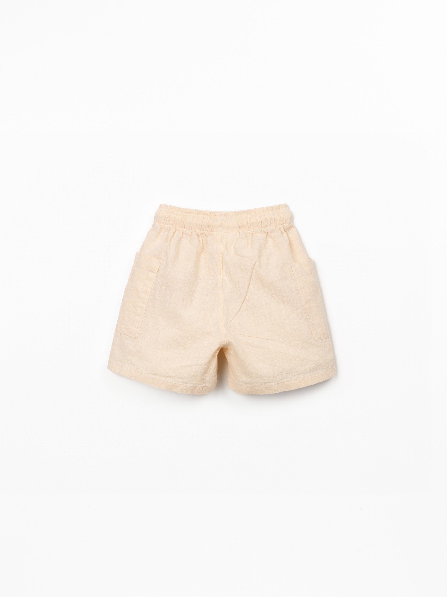 Pantaloncini in tessuto con cordino regolabile