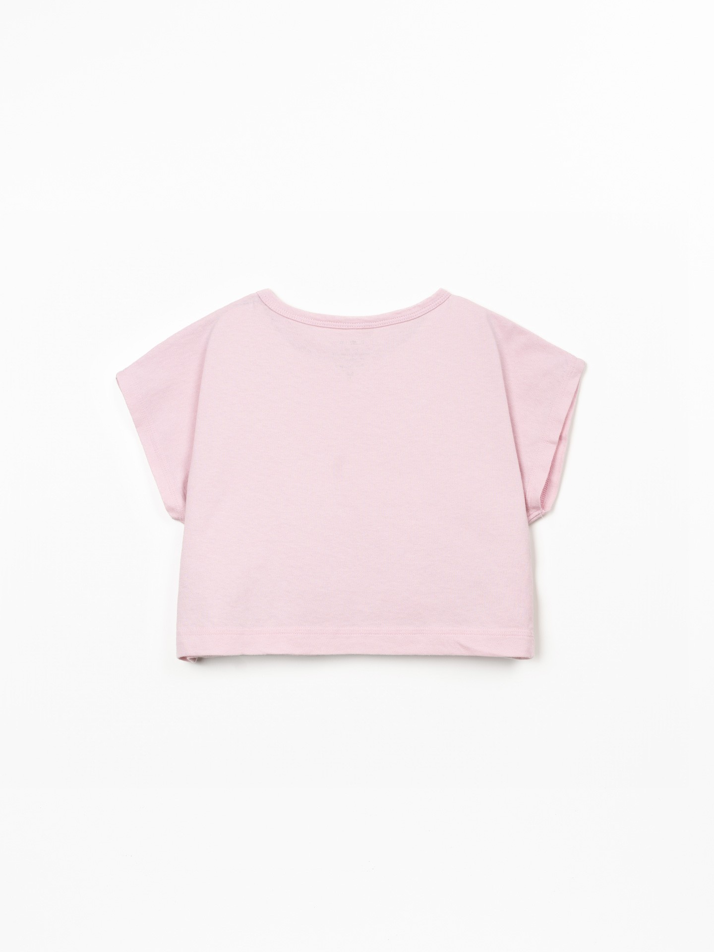 T-shirt en mélange de coton biologique et coton recyclé