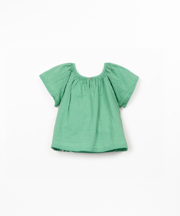 Tunica in tessuto di cotone biologico