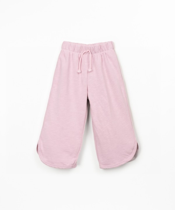 Pantaloni in misto fibre naturali e riciclate