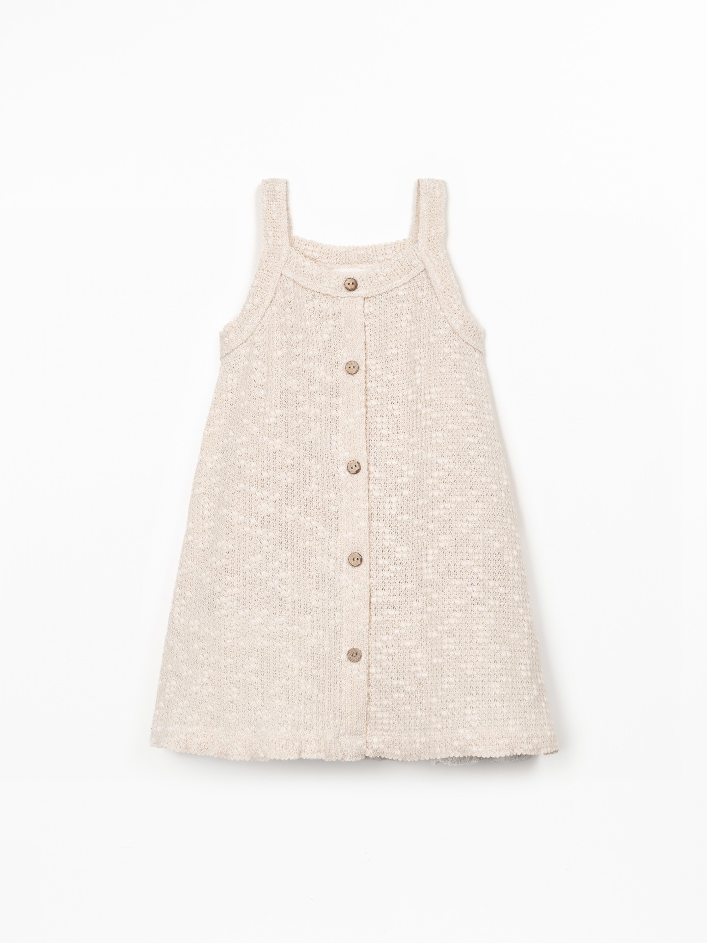 Abito in maglia effetto crochet