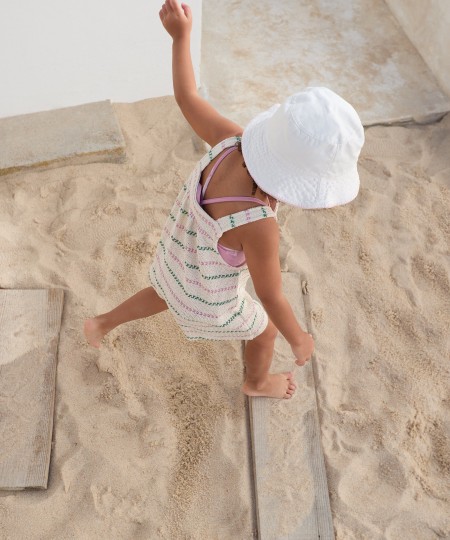 Tutina in jersey a gamba larga