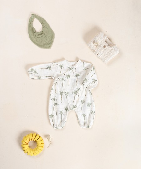 Combinaison en tissu de coton Combinaison en tissu de coton