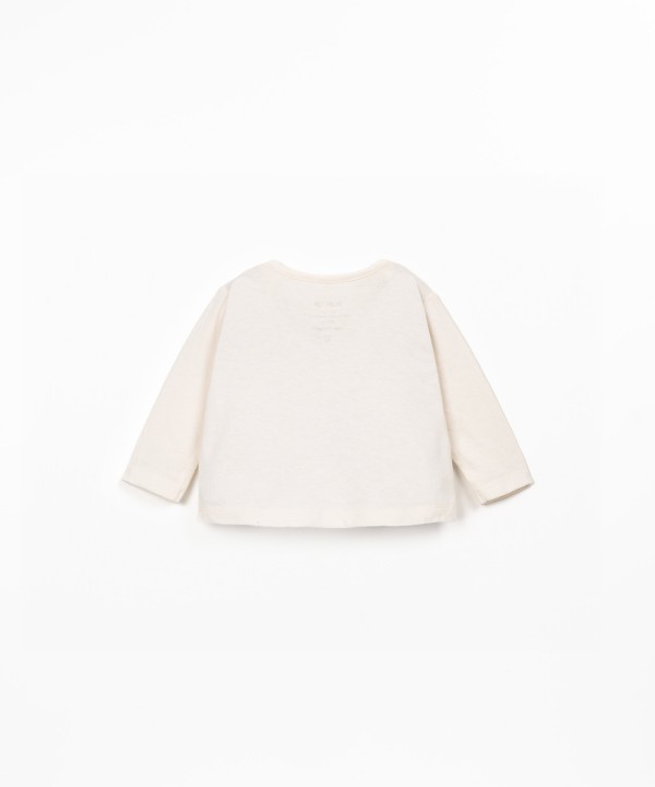 Maglione in cotone biologico e riciclato