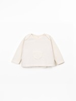 Maglione in cotone biologico e riciclato